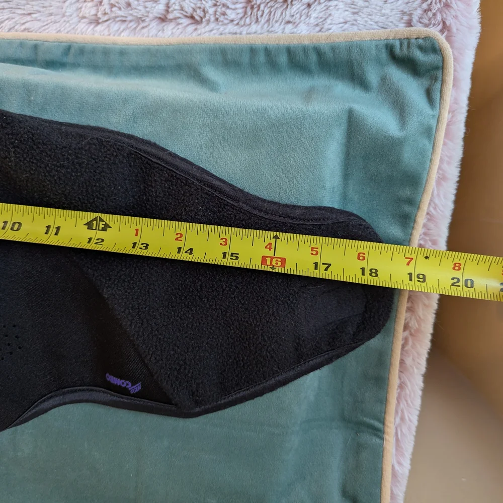 Seirus Black Performance Fleece Face Mask